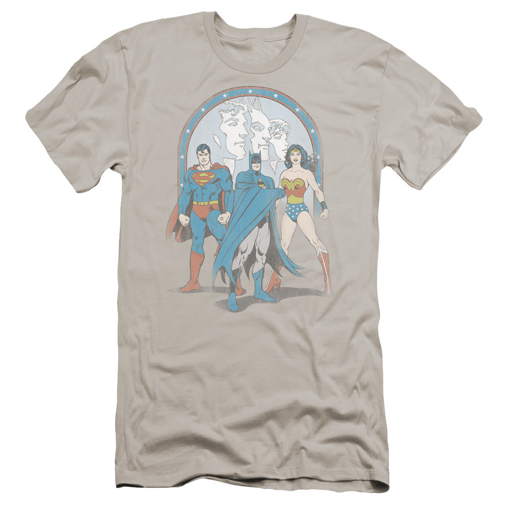 Dc - Trinity-premuim Canvas Adult Slim Fit 30/1 - Silver