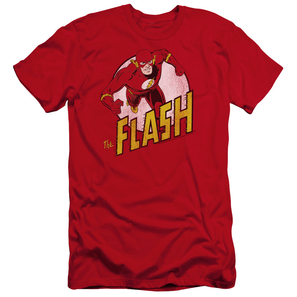 Dc Flash - The Flash-premuim Canvas Adult Slim Fit 30/1 - Red