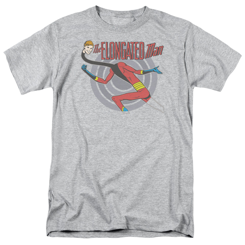 Dc - Elongated Man - Short Sleeve Adult 18/1 - Athletic Heather T-shirt