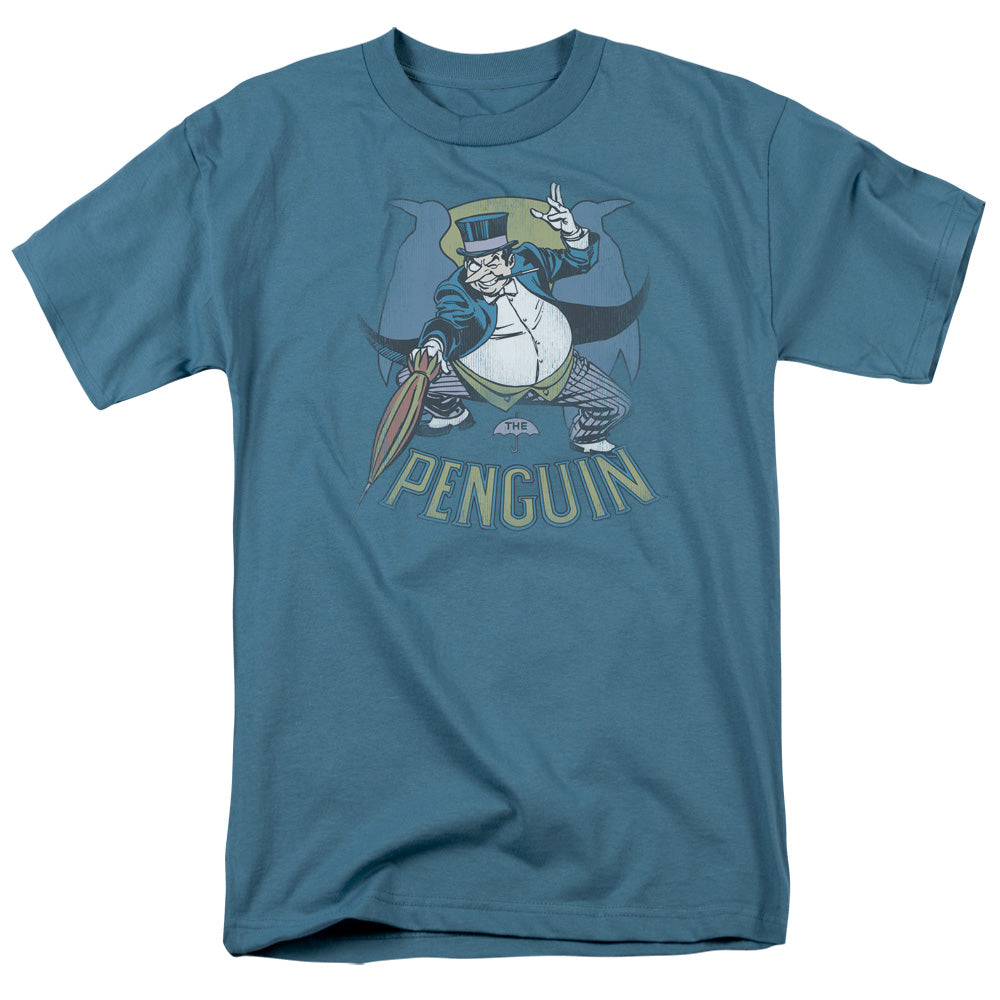Dc - The Penguin - Short Sleeve Adult 18/1 - Slate T-shirt