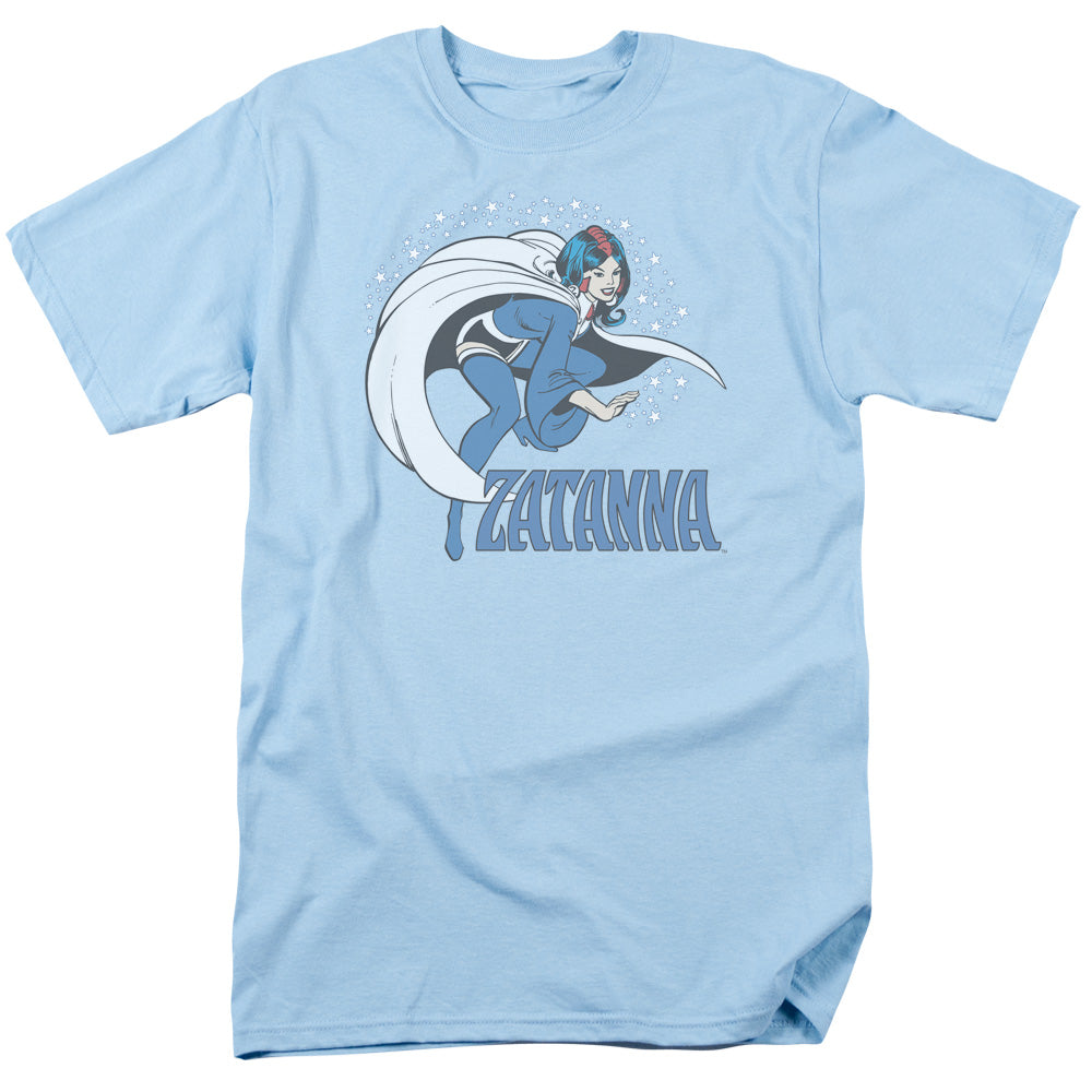 Dc - Zatanna - Short Sleeve Adult 18/1 - Light Blue T-shirt