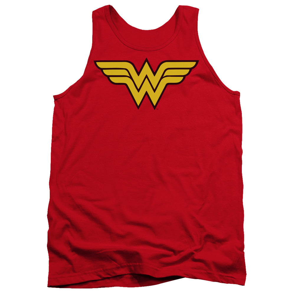 Dc Wonder Woman Logo - Adult Tank - Red