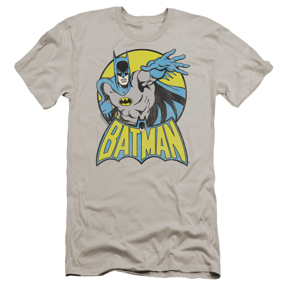Dc - Batman-premuim Canvas Adult Slim Fit 30/1 - Silver