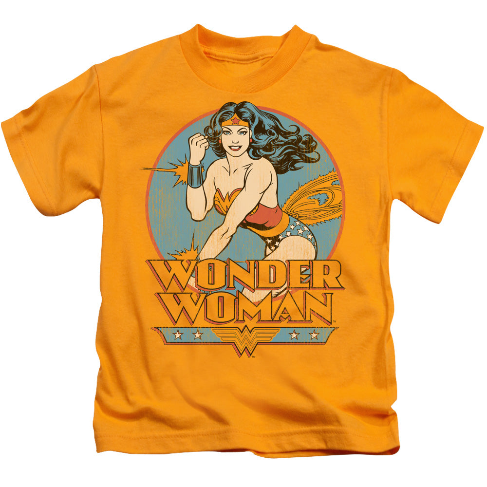 Dc - Wonder Woman - Short Sleeve Juvenile 18/1 - Gold T-shirt