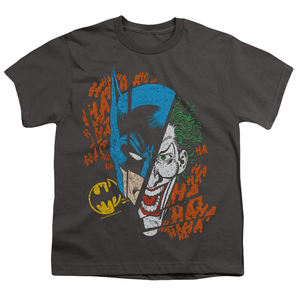 Dc - Broken Visage - Short Sleeve Youth 18/1 - Black T-shirt