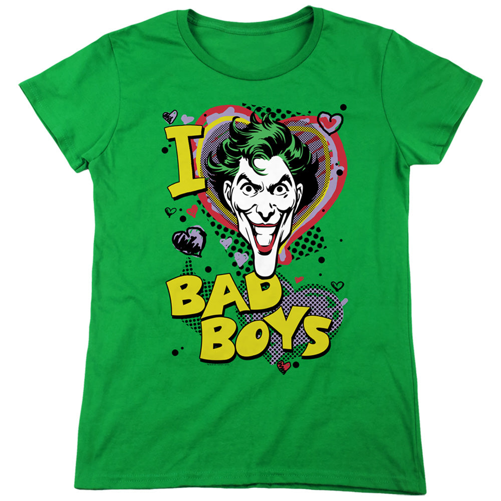 DC I HEART BAD BOYS 2-S/S WOMENS T-Shirt
