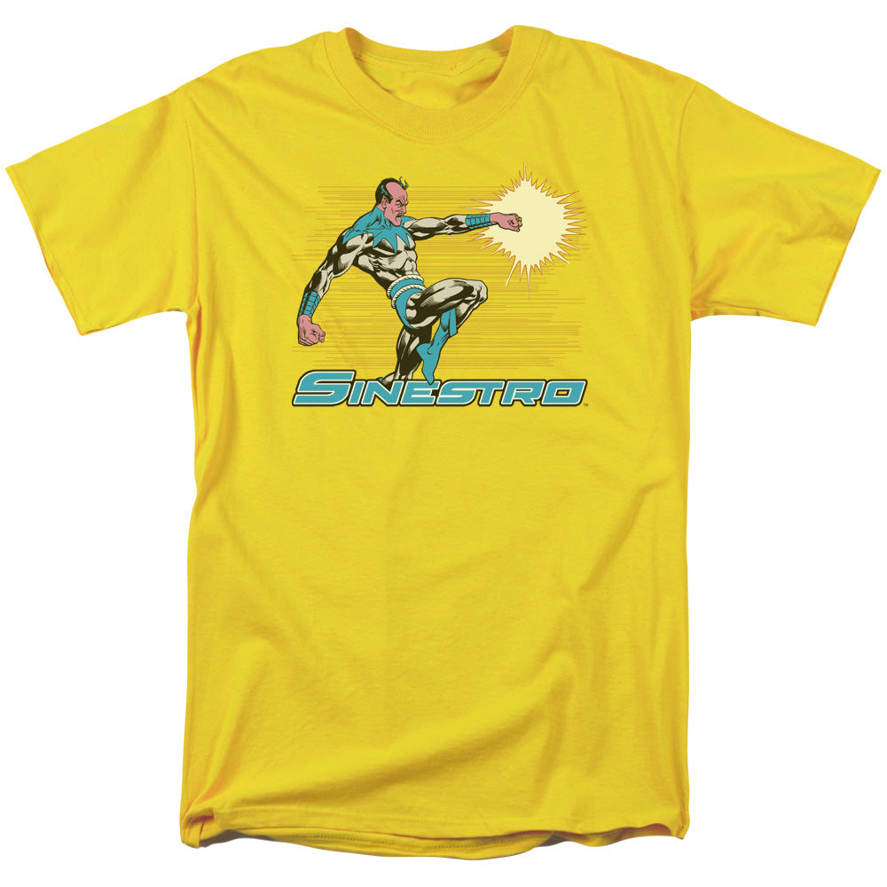 Dc - Sinestro - Short Sleeve Adult 18/1 - Yellow T-shirt