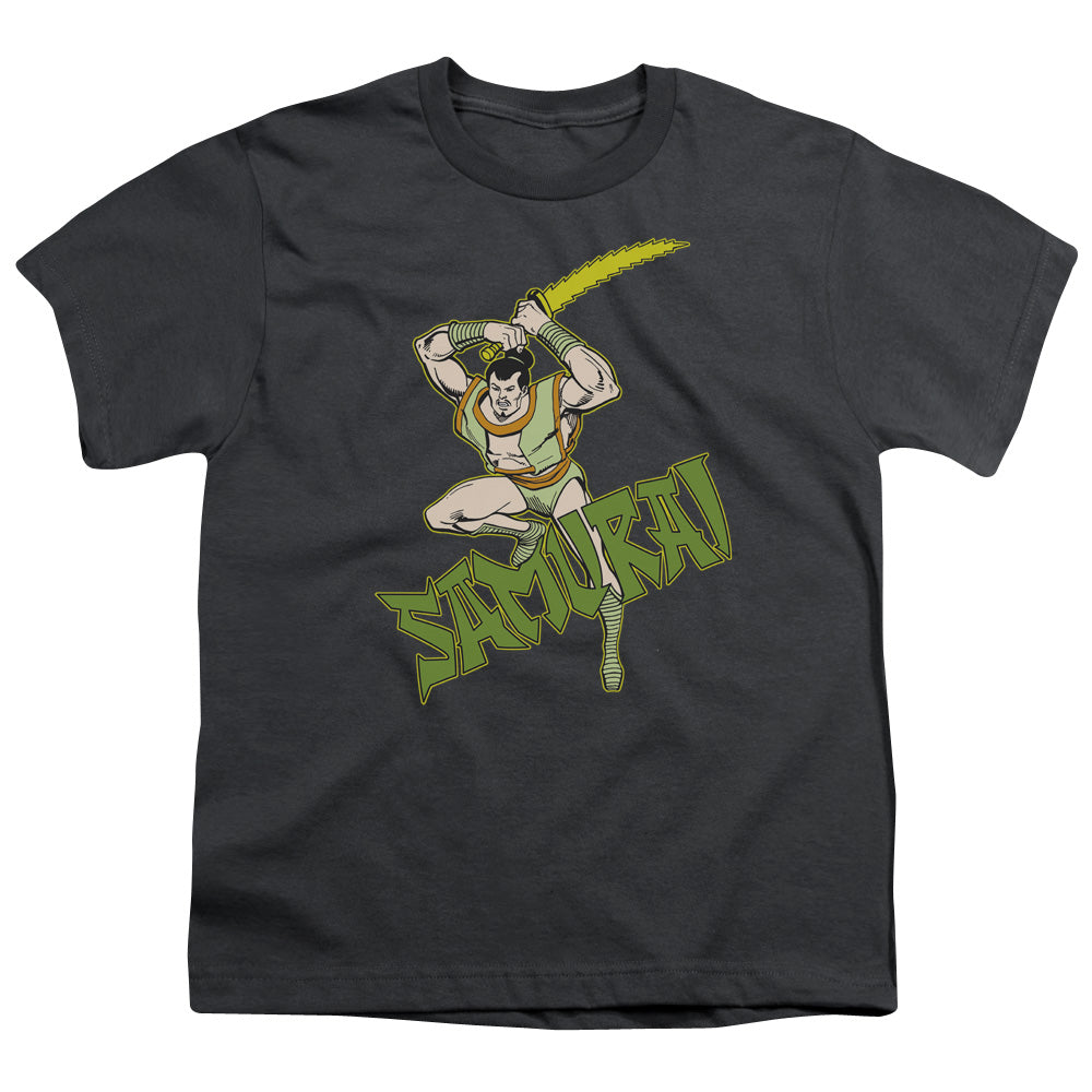 Dc - Samurai - Short Sleeve Youth 18/1 - Charcoal T-shirt