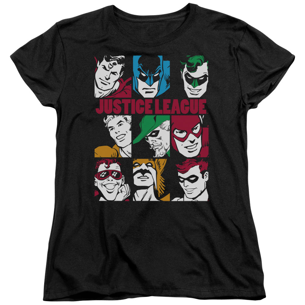 DC NINE BLOCKS OF JUSTICE - S/S WOMENS TEE - BLACK T-Shirt