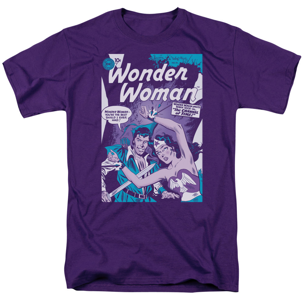 Dc - Human Shield - Short Sleeve Adult 18/1 - Purple T-shirt