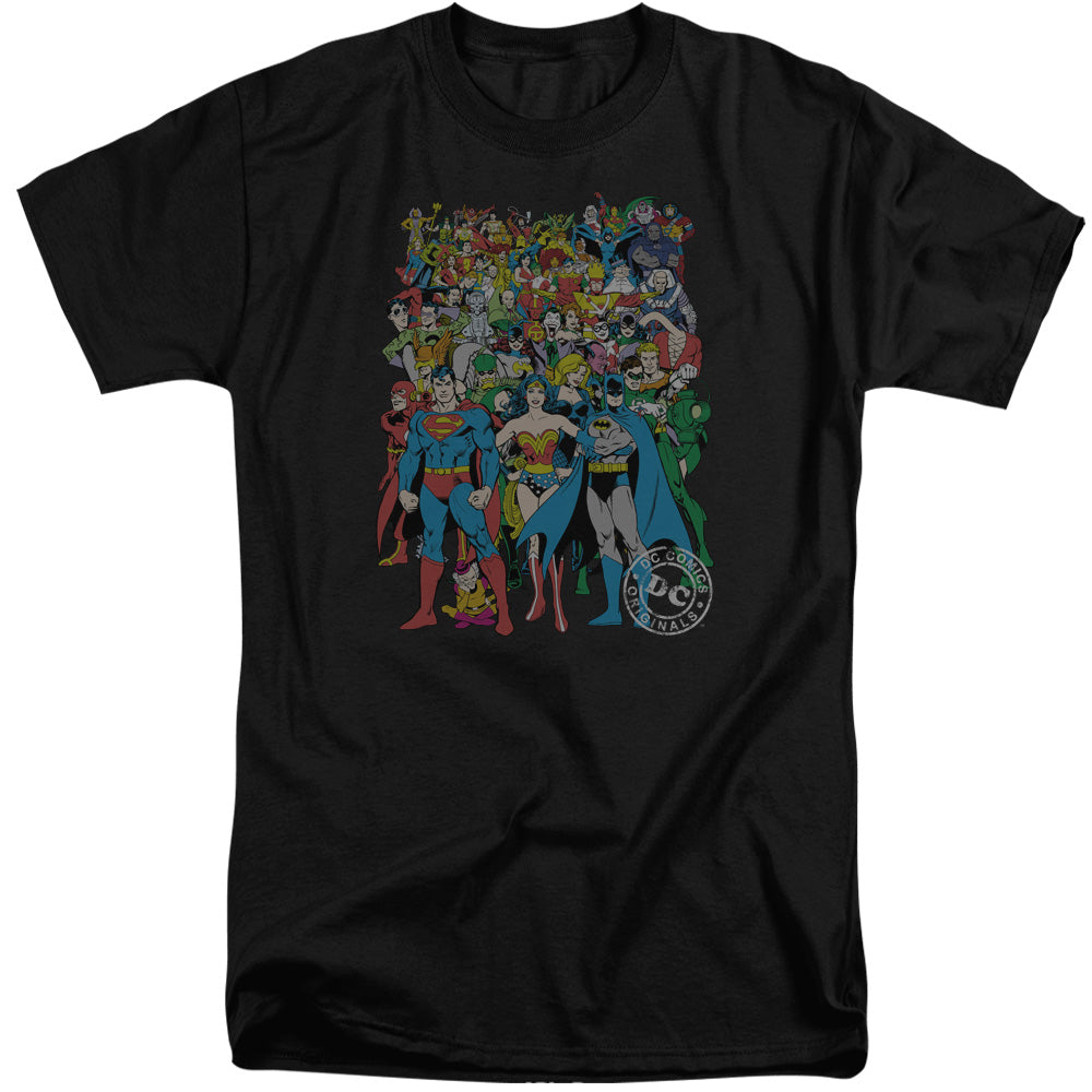 Dc - Original Universe - Short Sleeve Adult Tall - Black T-shirt