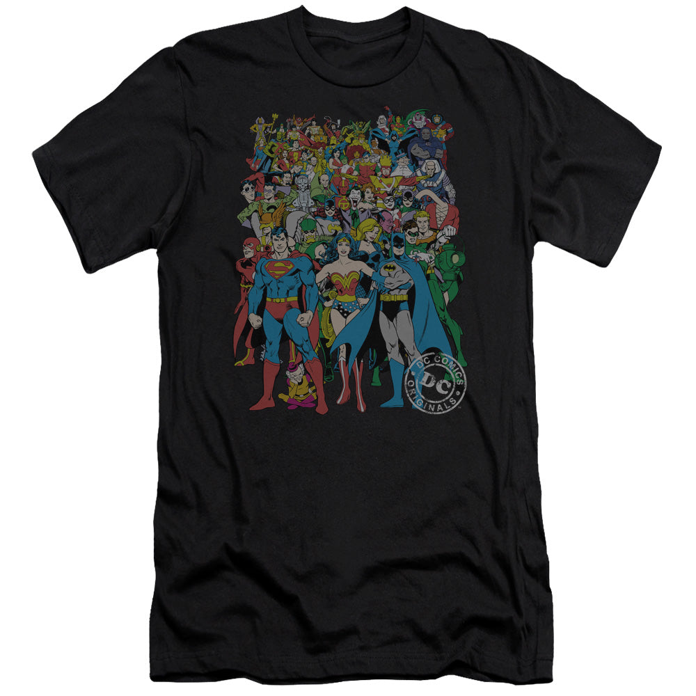 DC ORIGINAL UNIVERSE - S/S ADULT 30/1 - BLACK T-Shirt