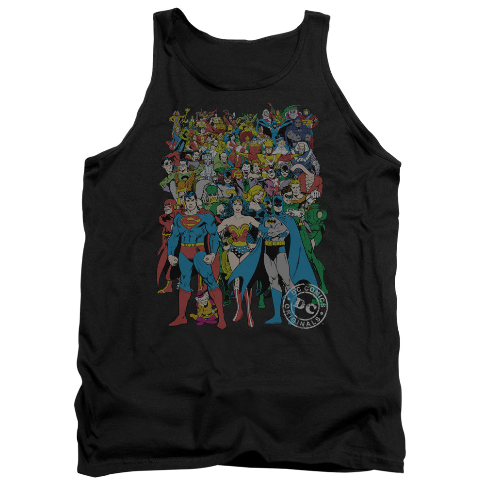 Dc - Original Universe - Adult Tank - Black