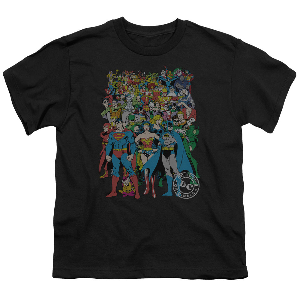 Dc - Original Universe - Short Sleeve Youth 18/1 - Black T-shirt