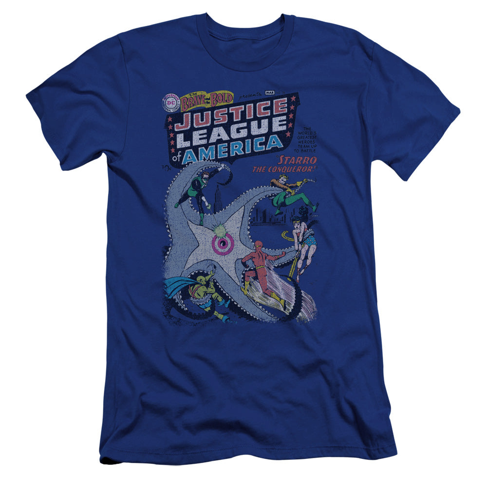 Dc - No 28-premuim Canvas Adult Slim Fit 30/1 - Royal Blue