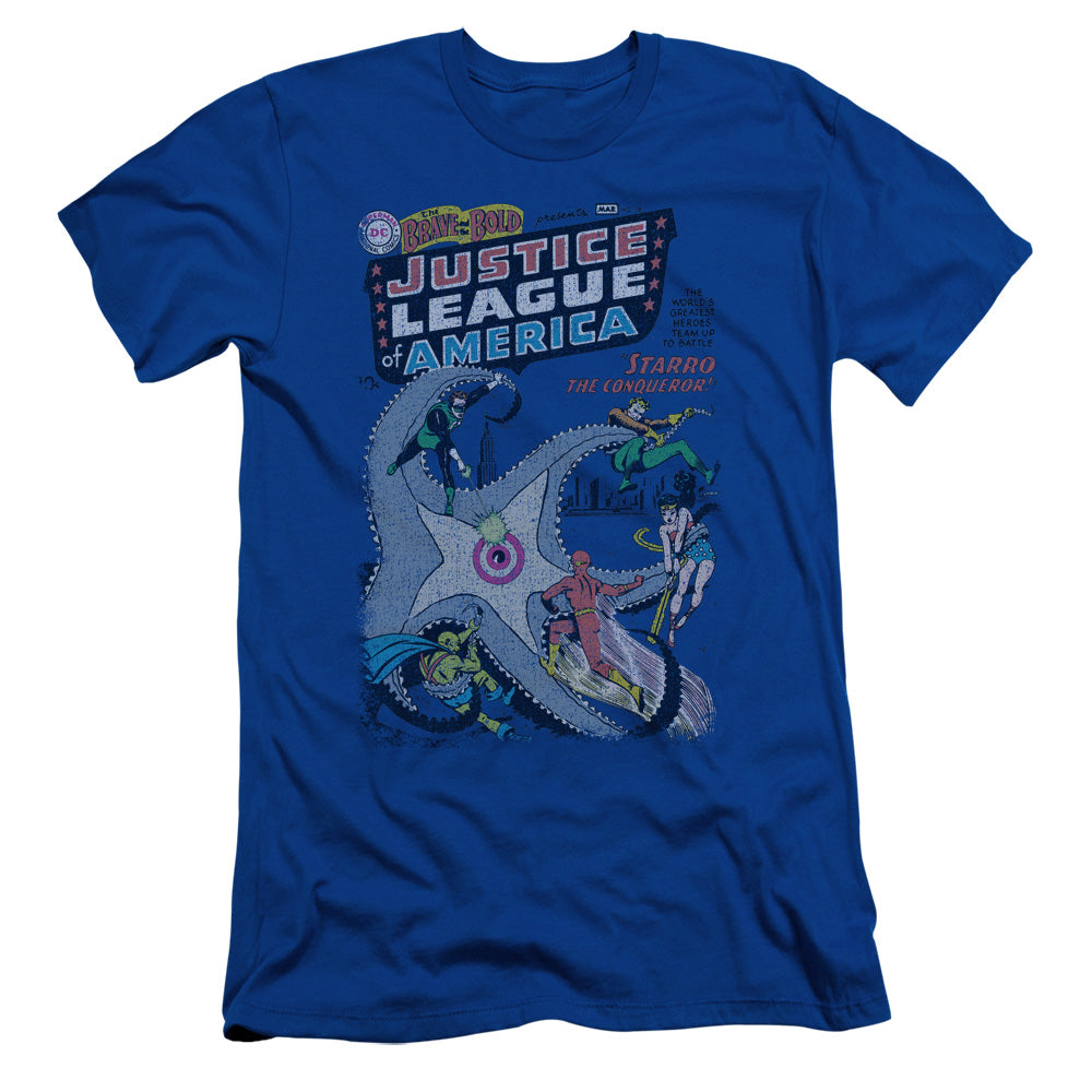 Dc - No 28 - Short Sleeve Adult 30/1 - Royal Blue T-shirt