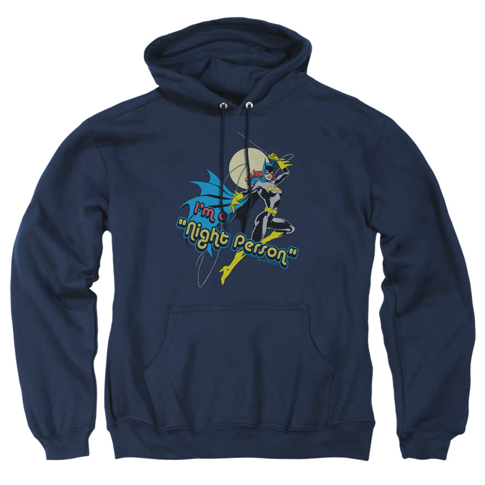 Dc - Night Person - Adult Pull-over Hoodie - Navy
