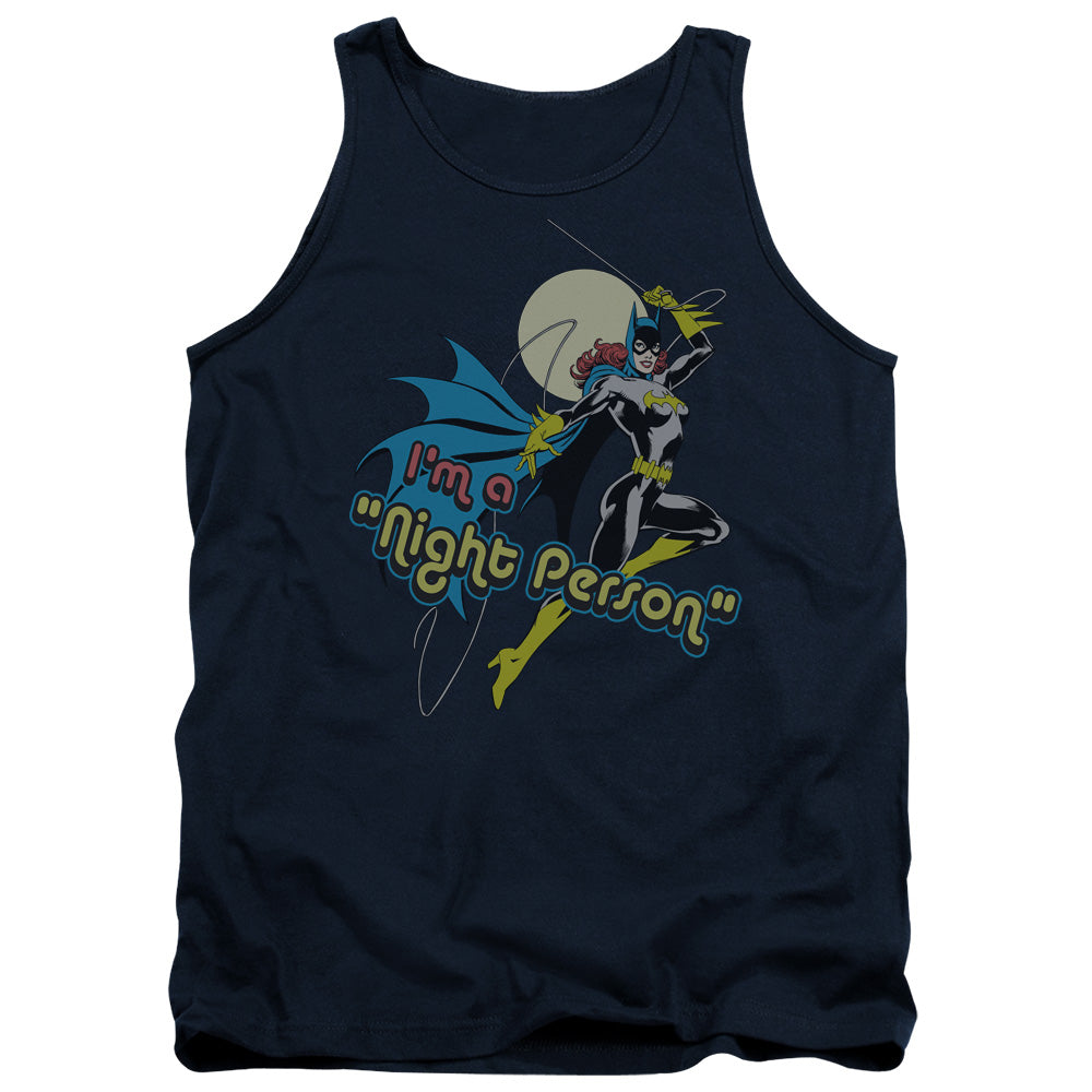 Dc - Night Person - Adult Tank - Navy