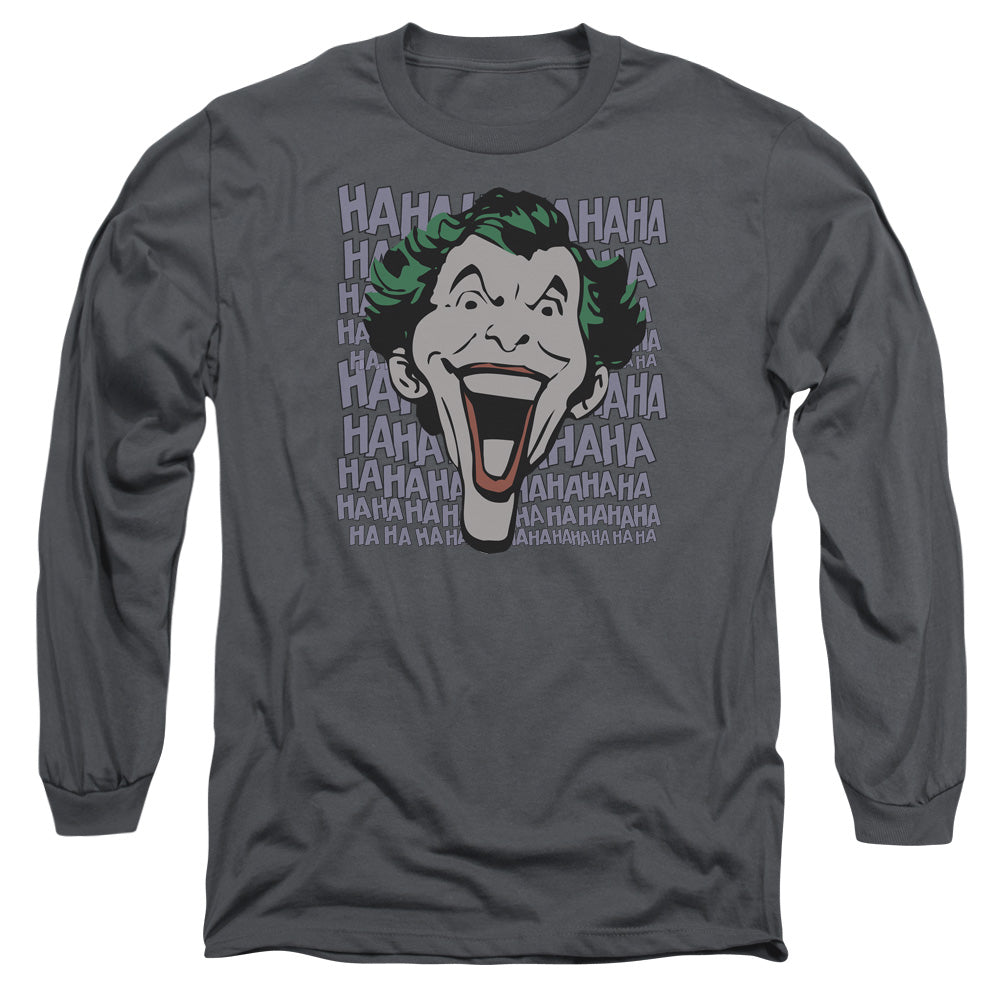 Dc - Dastardly Merriment - Long Sleeve Adult 18/1 - Charcoal T-shirt