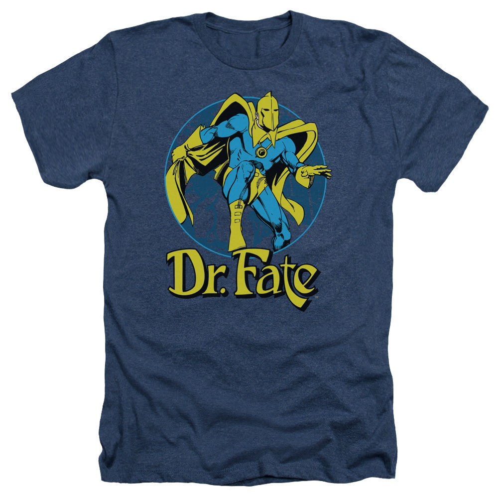 Dc - Dr Fate Ankh - Adult Heather - Navy