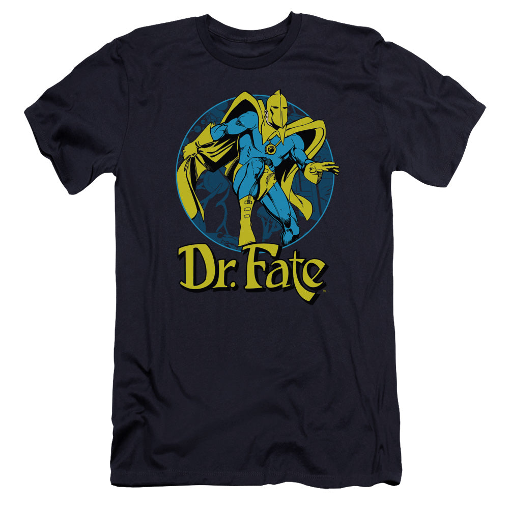 Dc - Dr Fate Ankh-premuim Canvas Adult Slim Fit 30/1 - Navy