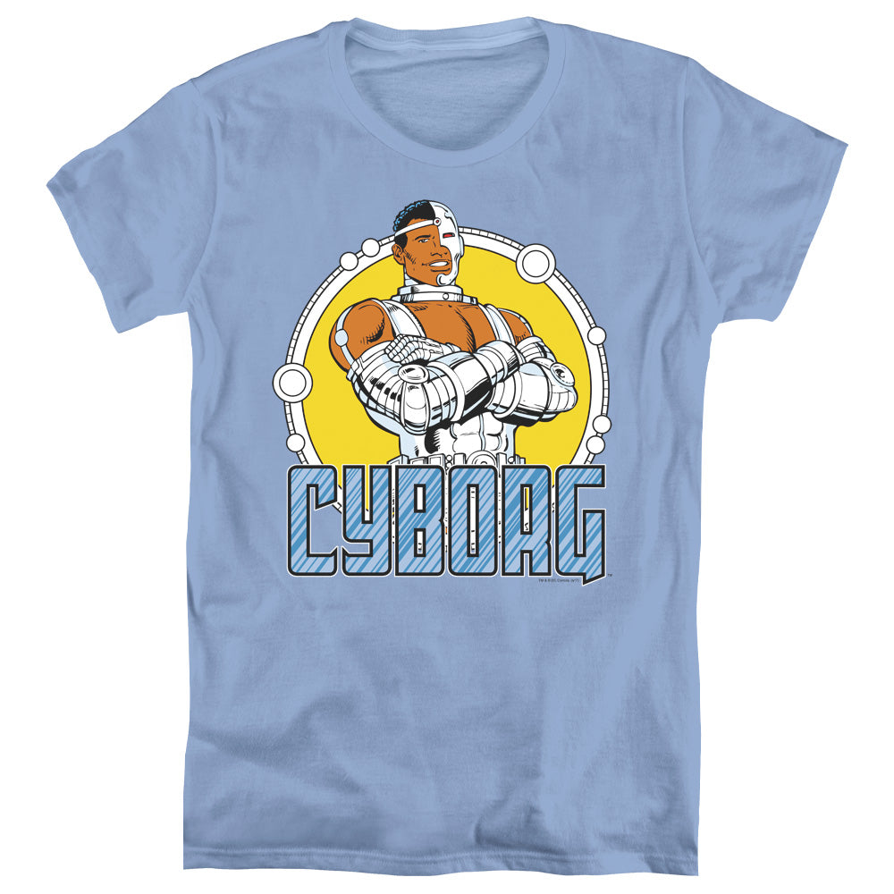 DC CYBORG - S/S WOMENS TEE - CAROLINA BLUE T-Shirt