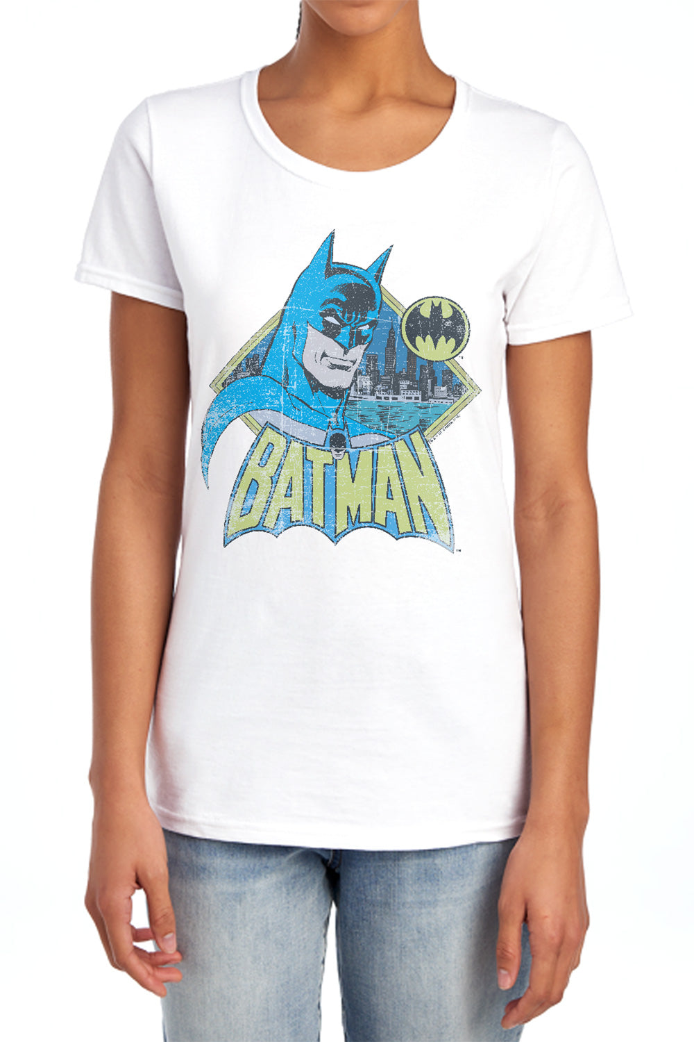 Dc - Watch Yourself - Short Sleeve Womens Tee - Carolina Blue T-shirt