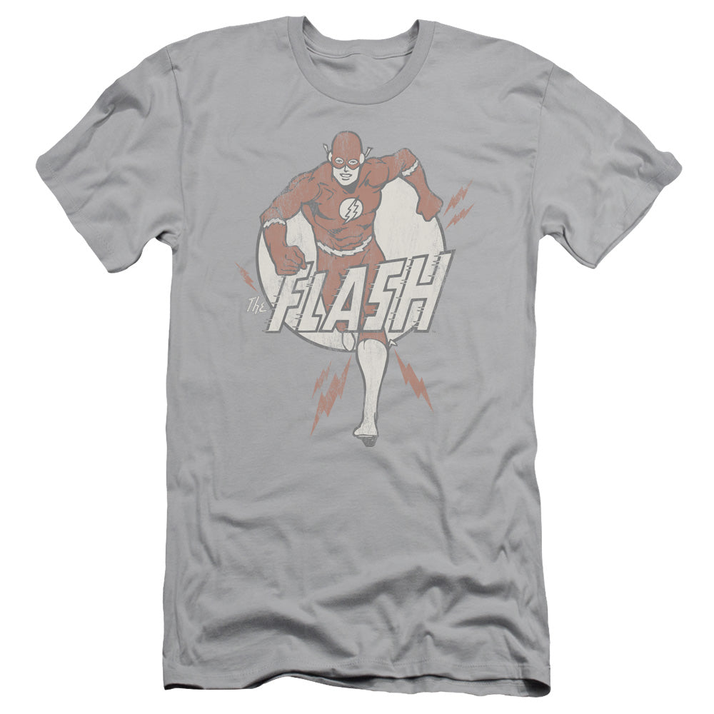 DC FLASH LIGHTNING FAST - S/S ADULT 30/1 - SILVER T-Shirt