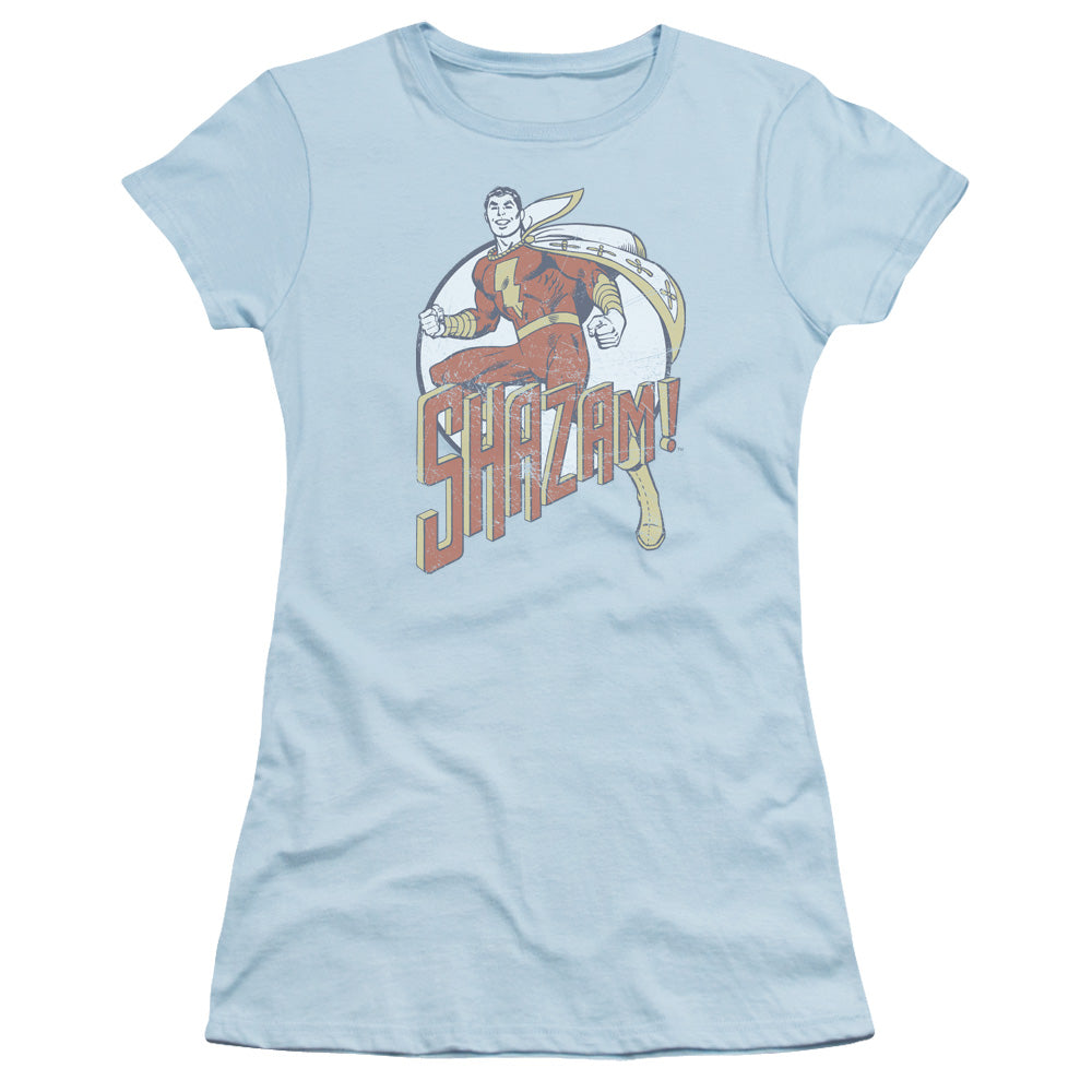 Dc - Stepping Out - Short Sleeve Junior Sheer - Light Blue T-shirt