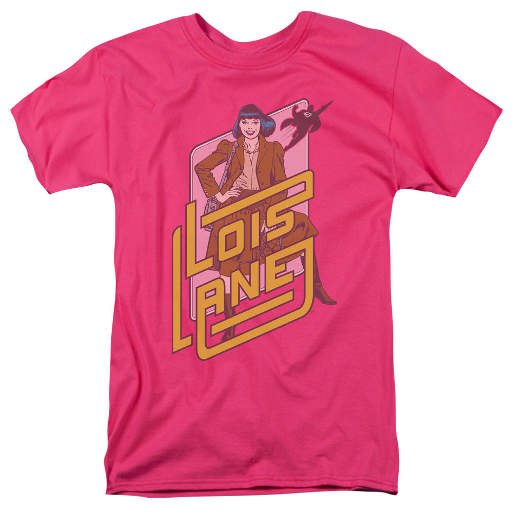 Dc - Lois Lane - Short Sleeve Adult 18/1 - Hot Pink T-shirt