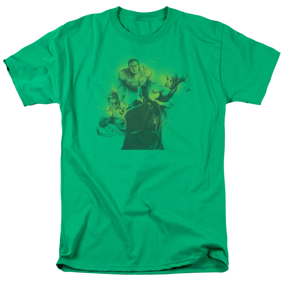 Dco - Spray Sketch League - Short Sleeve Adult 18/1 - Kelly Green T-shirt