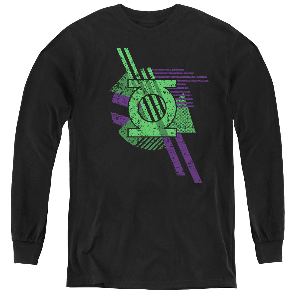 Dco Lantern Shapes - Youth Long Sleeve Tee - Black
