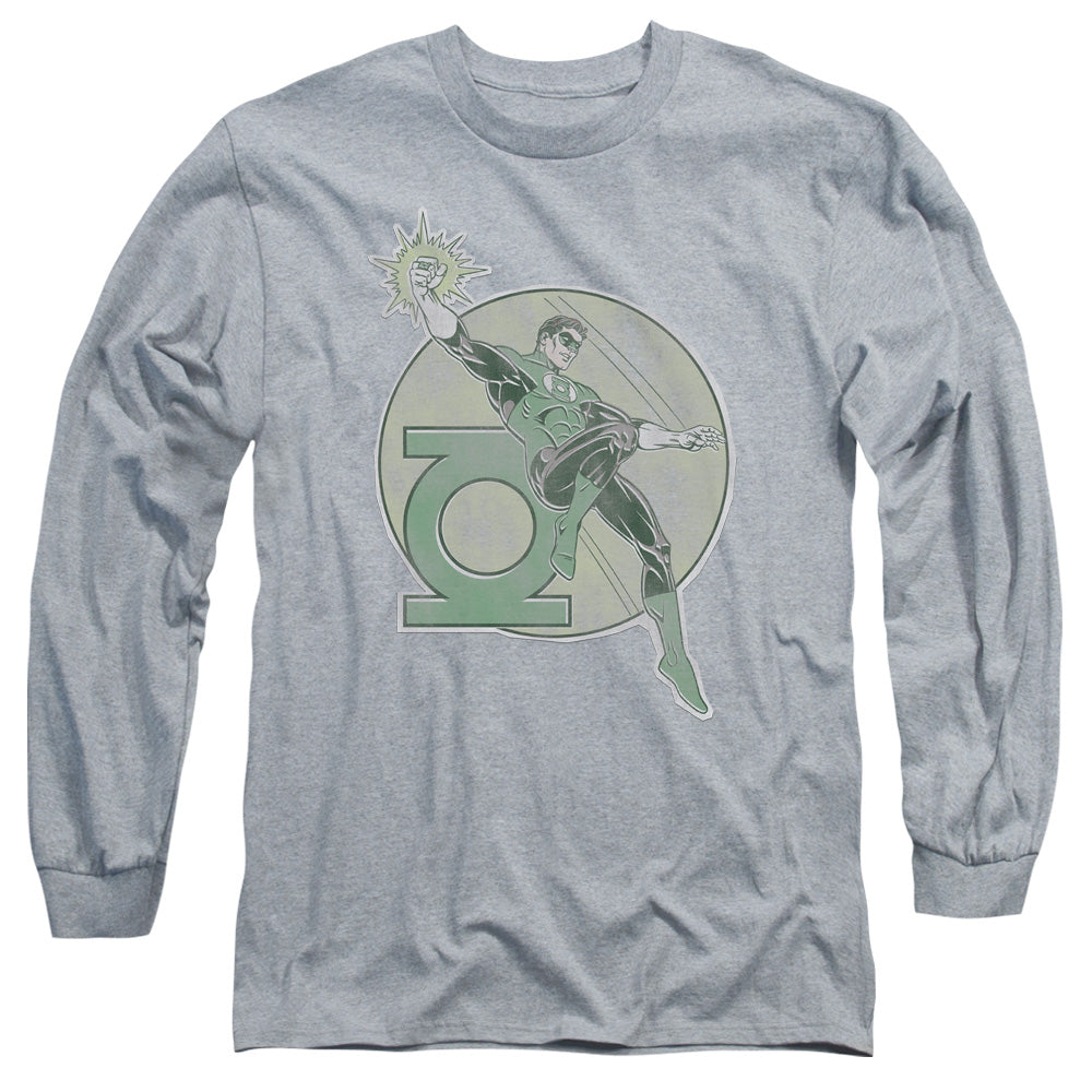Dco - Retro Lantern Iron On - Long Sleeve Adult 18/1 - Athletic Heather T-shirt