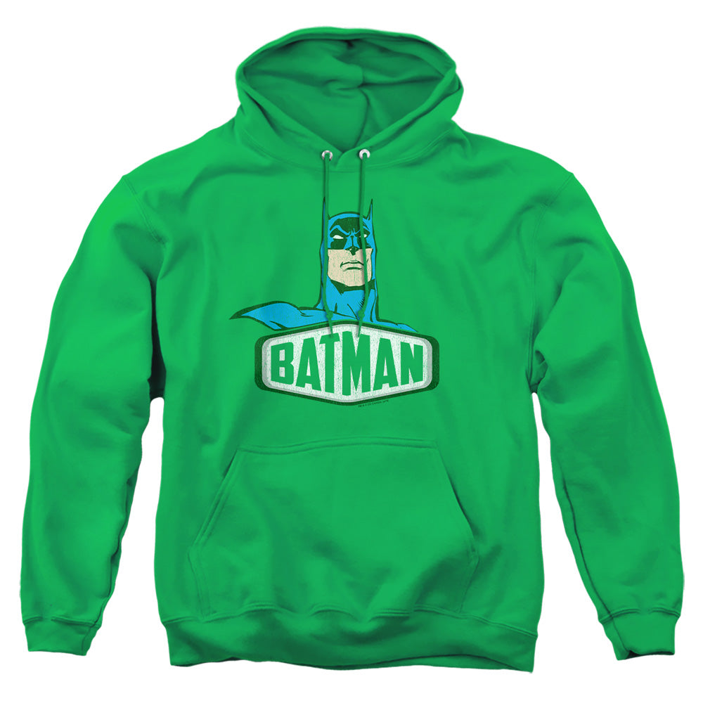 Dco - Batman Sign - Adult Pull-over Hoodie - Kelly Green