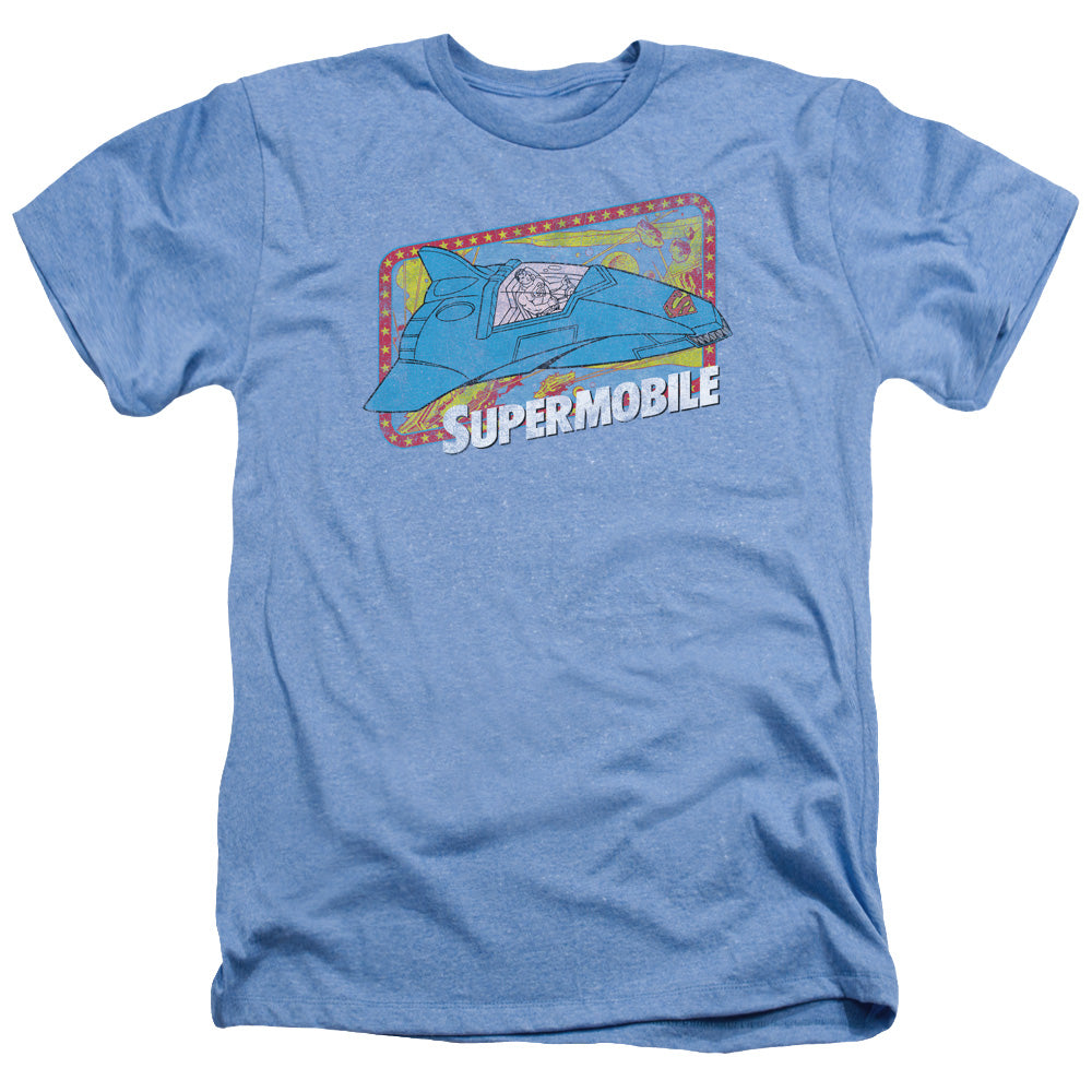 Dc - Supermobile - Adult Heather - Light Blue