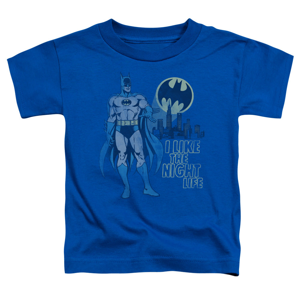Dc - Night Life - Short Sleeve Toddler Tee - Royal Blue T-shirt