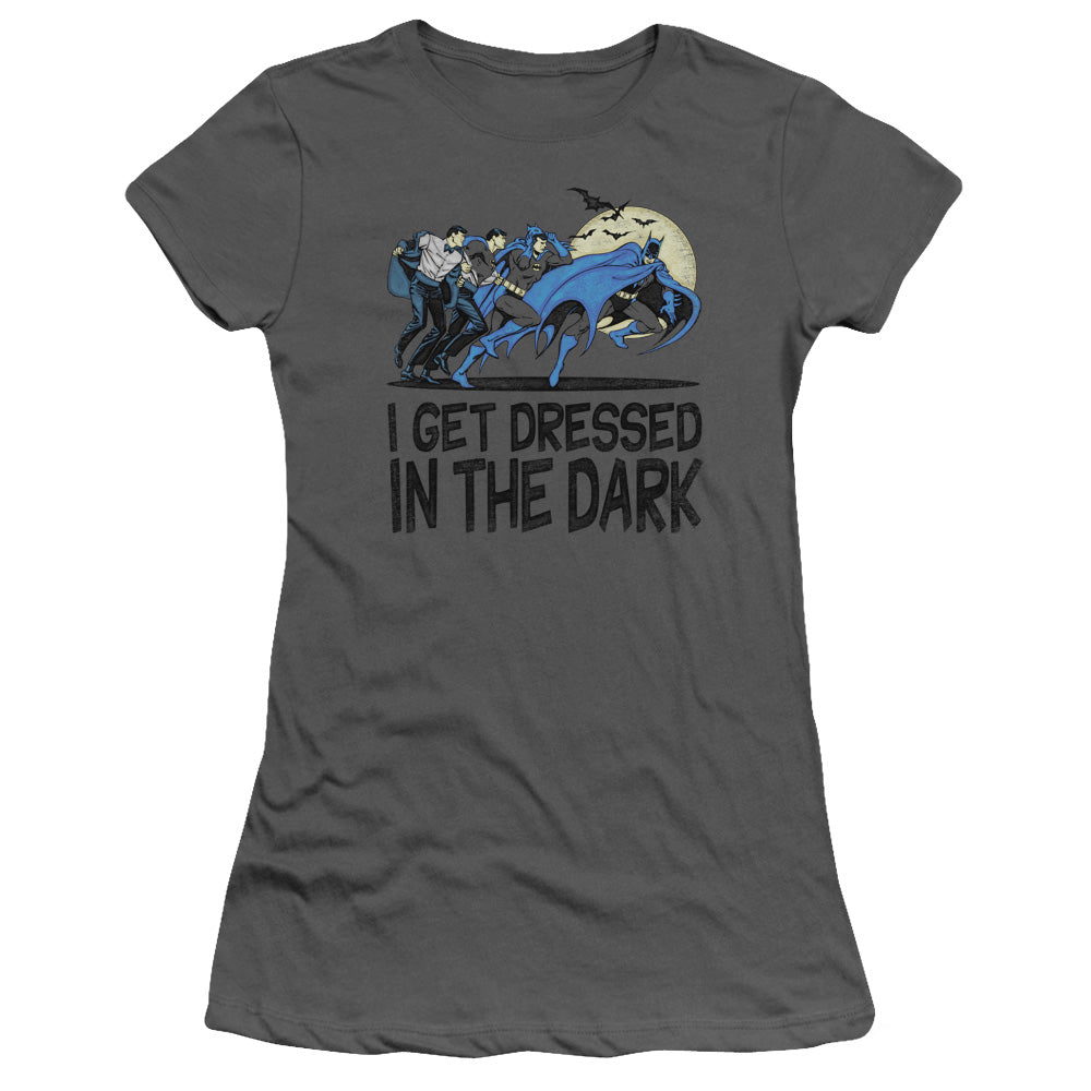 Dc - Get Dressed - Short Sleeve Junior Sheer - Charcoal T-shirt