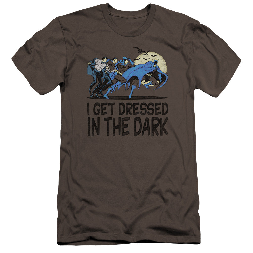 Dc - Get Dressed-premuim Canvas Adult Slim Fit 30/1 - Charcoal