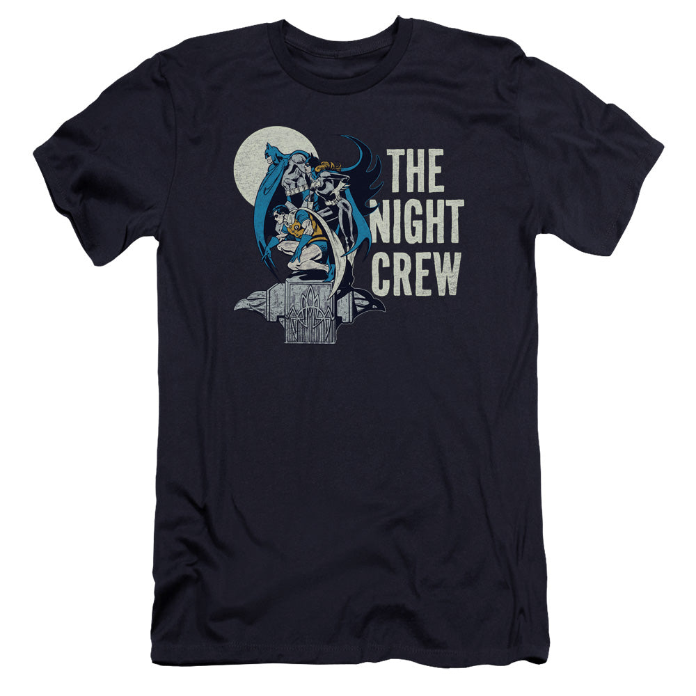 Dc - Night Crew-premuim Canvas Adult Slim Fit 30/1 - Navy