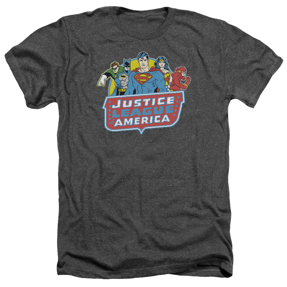 Dc - 8 Bit League - Adult Heather - Charcoal