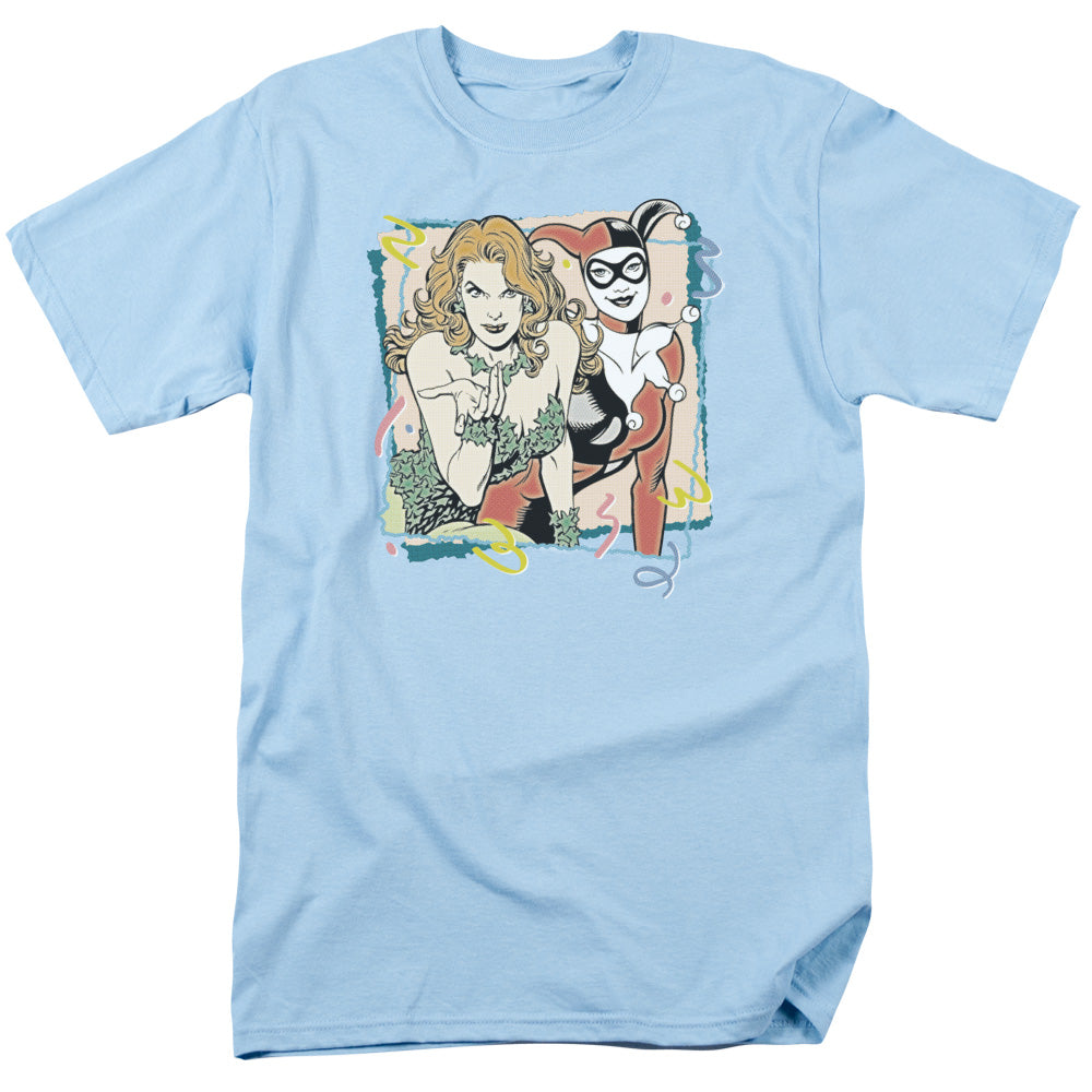 Dc - Totally Harvey & Ivy - Short Sleeve Adult 18/1 - Light Blue T-shirt