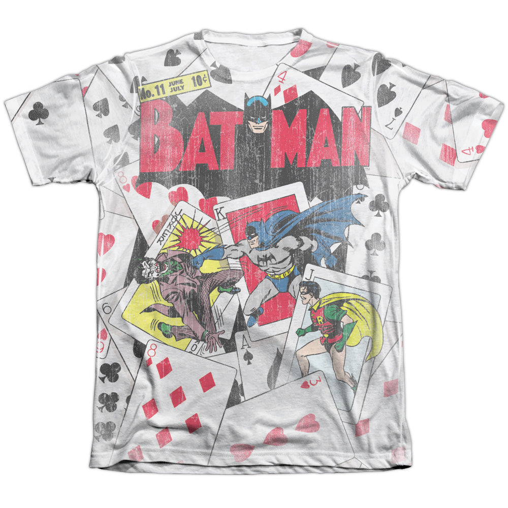 Dc - Number 11 All Over - Adult 65/35 Poly/cotton Short Sleeve Tee - White T-shirt