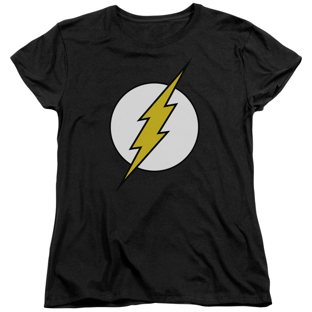 Dc Flash - Fl Classic - Short Sleeve Womens Tee - Black T-shirt
