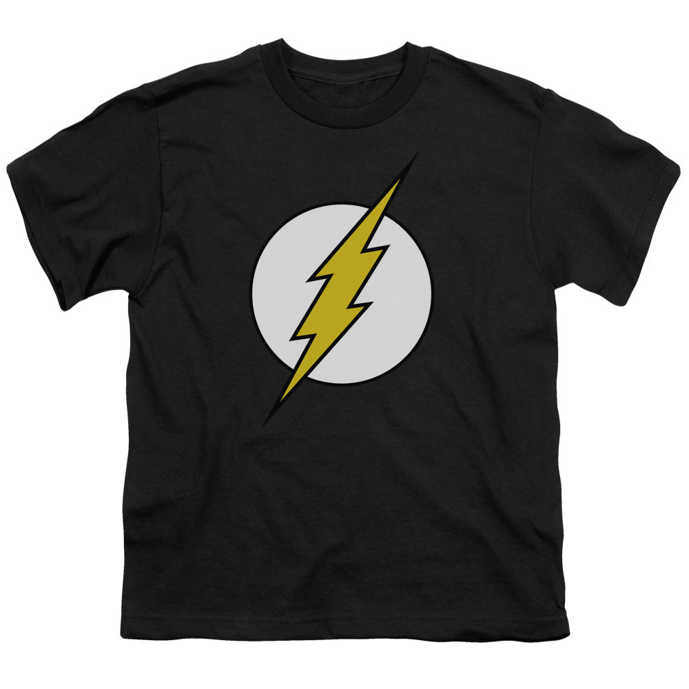 Dc Flash - Fl Classic - Short Sleeve Youth 18/1 - Black T-shirt