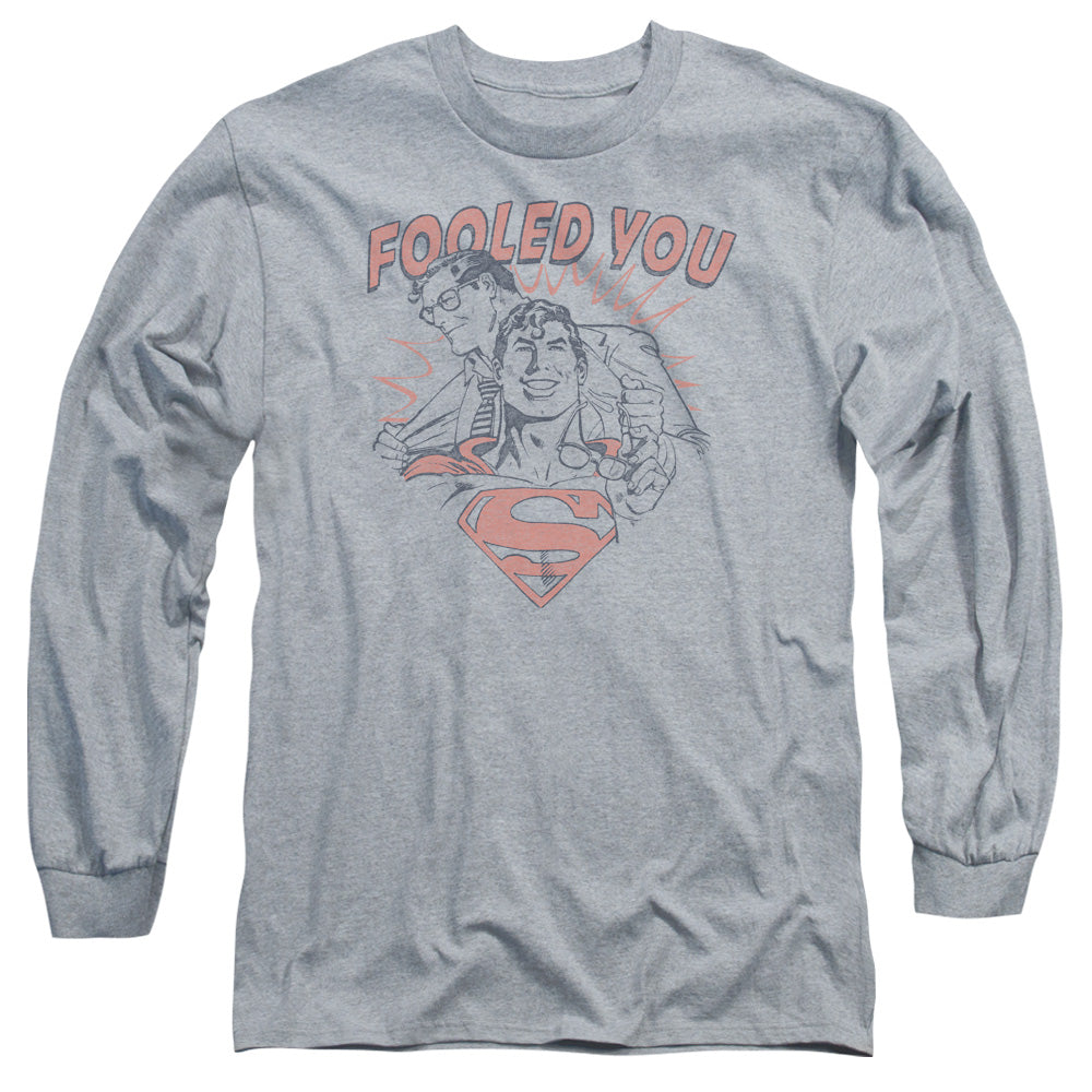 Dc - Fooled You - Long Sleeve Adult 18/1 - Athletic Heather T-shirt