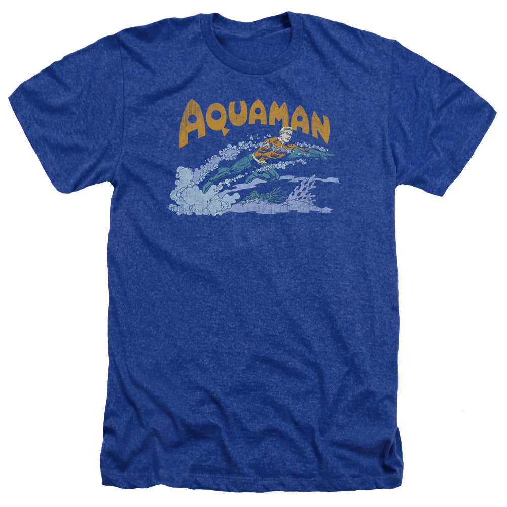 Dc - Aqua Swim - Adult Heather - Royal Blue