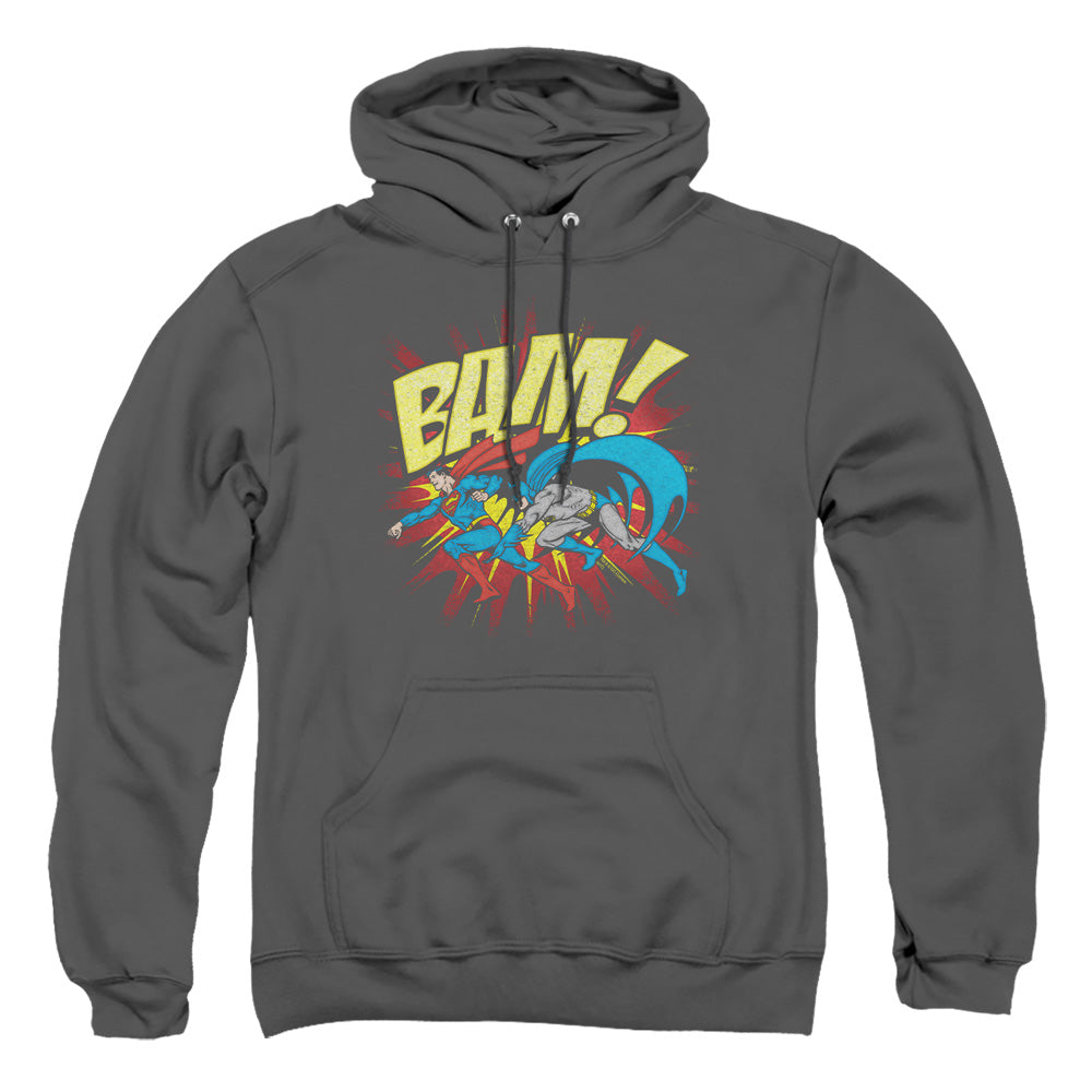 Dc - Bam - Adult Pull-over Hoodie - Charcoal