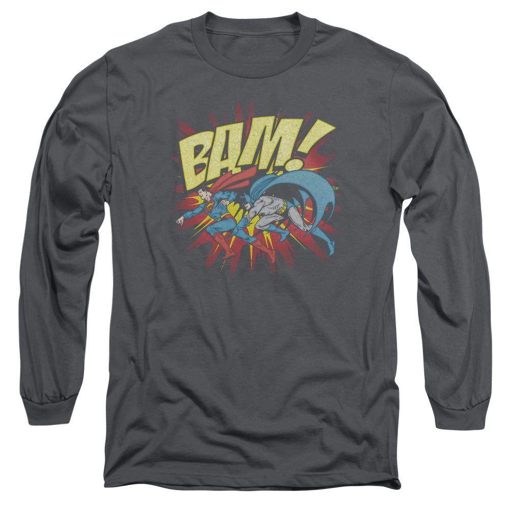 Dc - Bam - Long Sleeve Adult 18/1 - Charcoal T-shirt