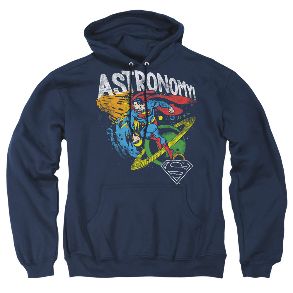 Dc - Astronomy - Adult Pull-over Hoodie - Navy