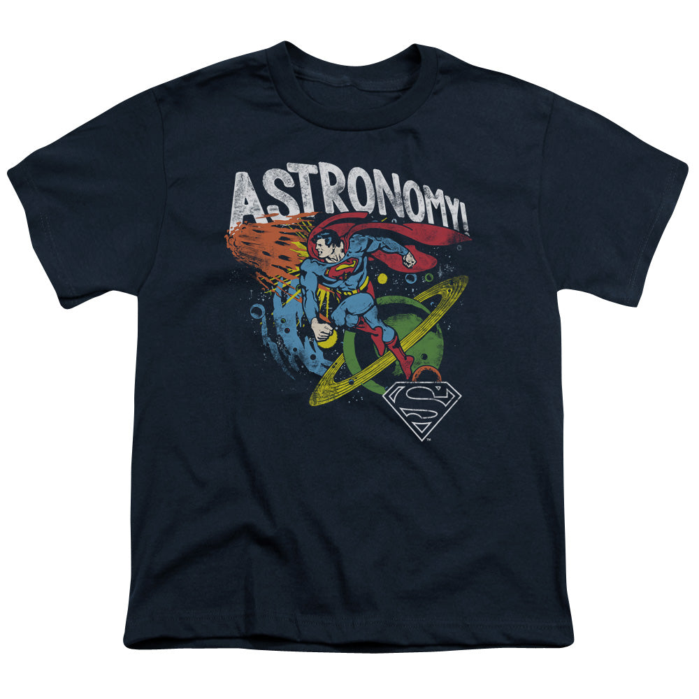 Dc - Astronomy - Short Sleeve Youth 18/1 - Navy T-shirt